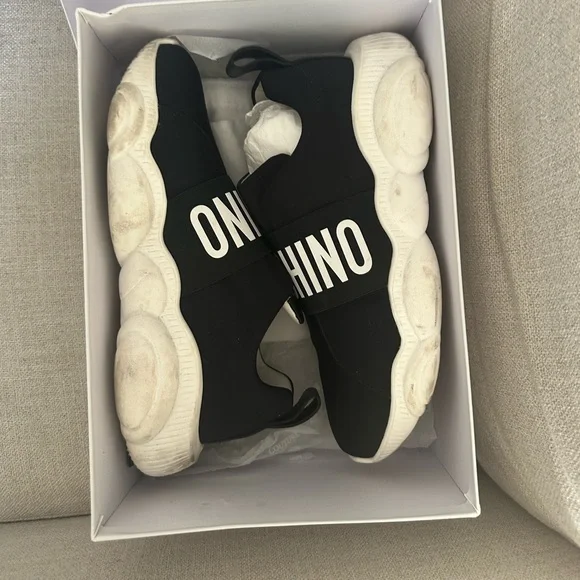 Moschino teddy logo strap sneakers - Picture 8 of 10